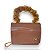 Bolsa Infantil Clutch Alça Pelúcia Couro - Imagem 8