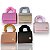 Bolsa Infantil Clutch Alça Pelúcia Couro - Imagem 1