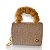 Bolsa Infantil Clutch Alça Pelúcia Brilhante - Imagem 8