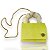 Bolsa Infantil Clutch Alça Pelúcia Brilhante - Imagem 2