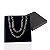Conjunto Masculino Aço Inoxidável Prata + Caixa Presente - Imagem 1