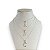 Colar Folheada Ouro 18k e Prata 925 Letra Inicial - Imagem 2