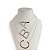 Colar Folheada Ouro 18k e Prata 925 Letra Inicial Personalizada - Imagem 2