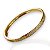 Bracelete Folheado Ouro 18k e Prata 925 Inspired Cravejado - Imagem 1