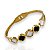 Bracelete Folheado Ouro 18k e Prata 925 Inspired Trevos Madrepérola - Imagem 3