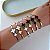 Bracelete Folheado Ouro 18k e Prata 925 Inspired Trevos Madrepérola - Imagem 7