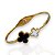 Bracelete Folheado Ouro 18k e Prata 925 Inspired Trevos Madrepérola - Imagem 3