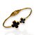 Bracelete Folheado Ouro 18k e Prata 925 Inspired Trevos Madrepérola - Imagem 1
