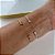 Bracelete Folheado Ouro 18k Trevo - Imagem 3