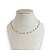 Choker Folheada Ouro 18k e Prata 925 Trevos - Imagem 3