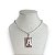 Colar Folheada Ouro 18k e Prata 925 Letra Inicial Placa - Imagem 4