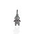 Pingente Folheado Ouro 18k e Prata 925 Filho Penduricalho Cravejado - Imagem 5