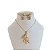 Conjunto Folheado Ouro 18k e Prata 925 Inspired Urso Cravejado - Imagem 1