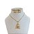 Conjunto Folheado Ouro 18k e Prata 925 Inspired Urso Cravejado - Imagem 3