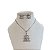 Conjunto Folheado Ouro 18k e Prata 925 Inspired Urso Cravejado - Imagem 4