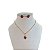 Conjunto Infantil Folheado Ouro 18k Morango - Imagem 1