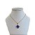 Colar Folheado Ouro 18k Trevo Cristal - Imagem 4