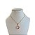 Colar Folheado Ouro 18k Trevo Cristal - Imagem 3