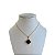 Colar Folheado Ouro 18k Trevo Cristal - Imagem 1