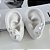 Trio Brincos Folheado Prata 925 Trevo - Imagem 3
