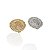 Berloque Charm Folheado Ouro 18k e Prata 925 Mandala Cravejada - Imagem 5