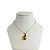 Colar Folheado Ouro 18k e Prata 925 Gota Vírgula - Imagem 1