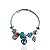 Bracelete Bijuteria Prata Espiral Coração Strass Inspired Pandora - Imagem 4