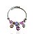 Bracelete Bijuteria Prata Espiral Coração Strass Inspired Pandora - Imagem 6