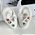 Trio Brincos Folheado Ouro 18k e Prata 925 Bolinha - Imagem 1