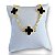 Pulseira Folheada Ouro 18k e Prata 925 Trevos - Imagem 1