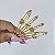 Bracelete Folheada Ouro 18k Letra Inicial - Imagem 2