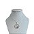 Colar Folheado Prata 925 Sereismo Concha Strass - Imagem 1