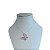 Colar Folheado Ouro 18k e Prata 925 Borboleta Cravejada - Imagem 4