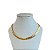 Choker Folheada Ouro 18k Escamas - Imagem 1