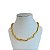 Choker Folheada Ouro 18k e Prata 925 Lacraia Trançada - Imagem 1