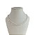 Choker Dupla Folheada Prata 925 Riviera Elos Estrela - Imagem 1