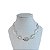 Choker Folheada Ouro 18k e Prata 925 Folhas - Imagem 2