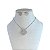 Conjunto Folheado Ouro 18k e Prata 925 Trevo Cravejado - Imagem 2