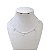 Choker Folheada Prata 925 Corações - Imagem 1