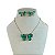Conjunto Folheado Ouro 18k e Prata 925 Borboleta Cravejada - Imagem 2