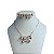 Conjunto Folheado Ouro 18k e Prata 925 Borboleta Cravejada - Imagem 3