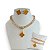 Conjunto Bijuteria Cristais Trevo - Imagem 6