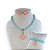 Conjunto Bijuteria Cristais Trevo - Imagem 2