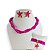 Conjunto Bijuteria Miçangas Estrela - Imagem 2