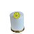 Anel Ajustável Folheado Ouro 18k Flor Strass - Imagem 4