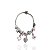 Pulseira Folheada Prata 925 Inspired Pandora Coração Strass Resinada - Imagem 5