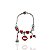 Pulseira Folheada Prata 925 Inspired Pandora Makeup Resinada - Imagem 1