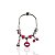 Pulseira Folheada Prata 925 Inspired Pandora Makeup Resinada - Imagem 5