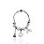 Pulseira Folheada Prata 925 Inspired Pandora Makeup Resinada - Imagem 3