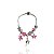 Pulseira Folheada Prata 925 Inspired Pandora Flor Resinada - Imagem 4